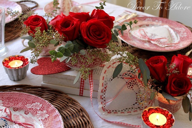 A French Country Inspired Valentine Tablescape