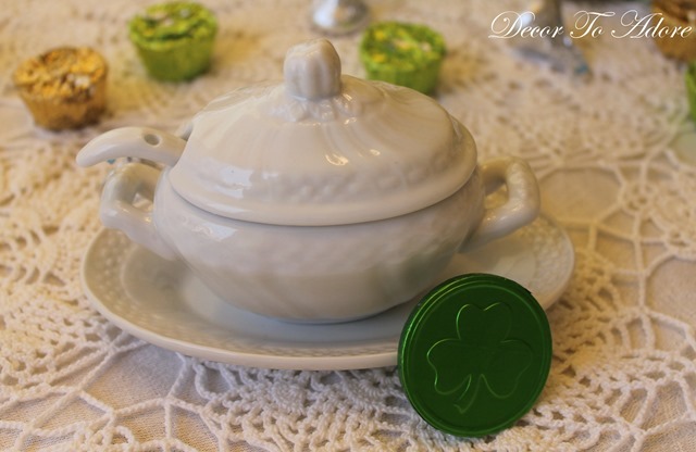 St. Patrick’s Day Tplace setting