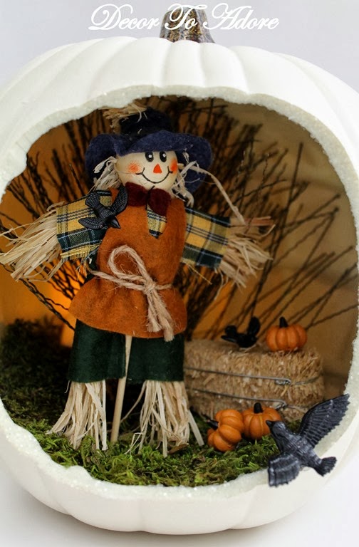 Fun Fall Craft A Pumpkin Diorama