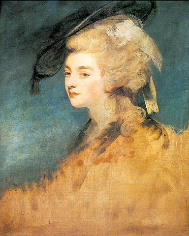 Reynolds - Portrait of Georgia Spencer, Duchess of Devonshire