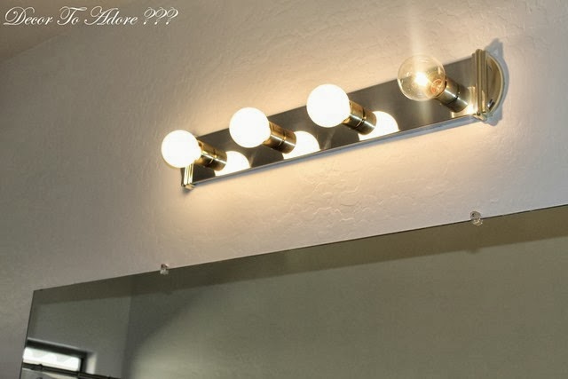 How To Remove Ugly Bathroom Lighting, How To Replace A Bathroom Light Fixture