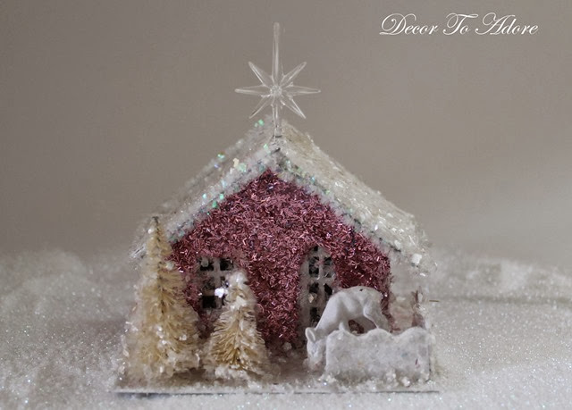 Decor To Adore Christmas Putz Houses