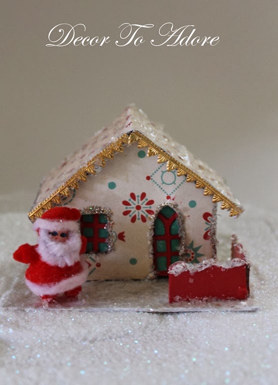 Decor To Adore Christmas Putz Houses