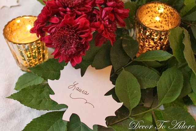 DTA Thanksgiving placecards