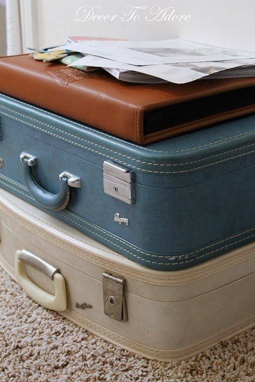 My day Decor To Adore suitcases