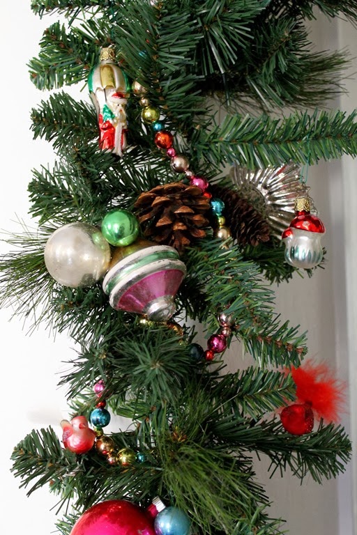 Creating Christmas Tree Garland