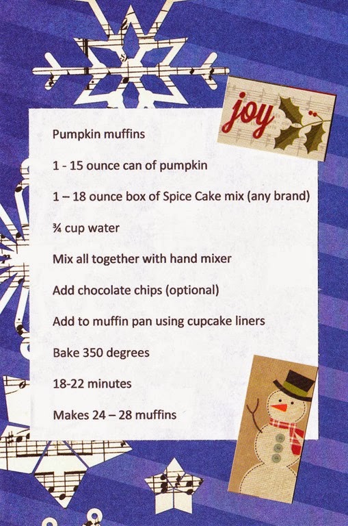 recipe card