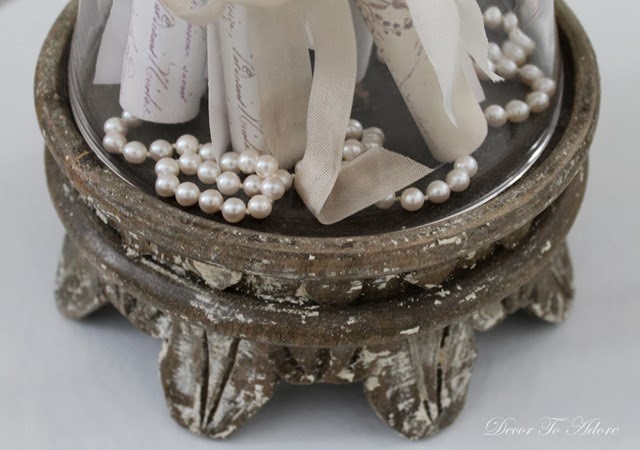 Love Letters, Pearls and Ribbon