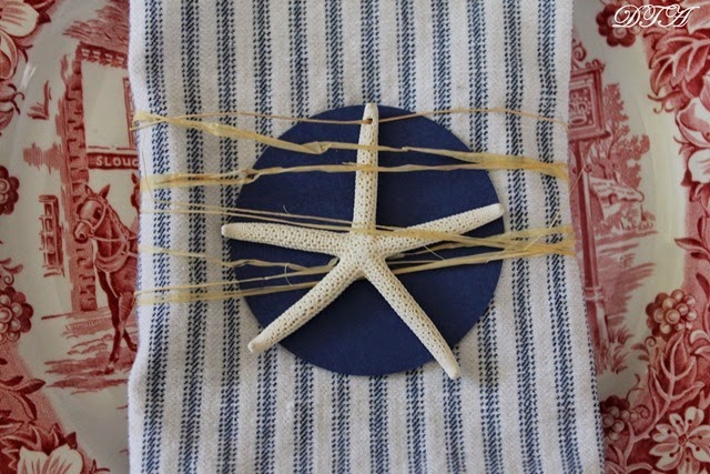 Starfish and Stripes Forever Napkin Rings