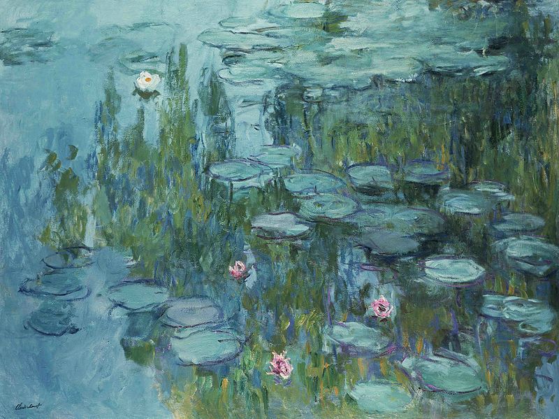 “Nymphéas” ~Claude Monet, 1915