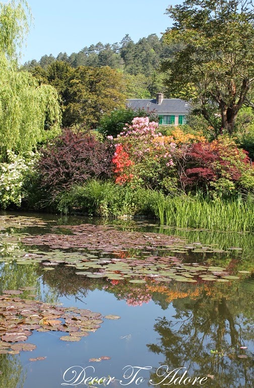 Monet's Garden in the spring.