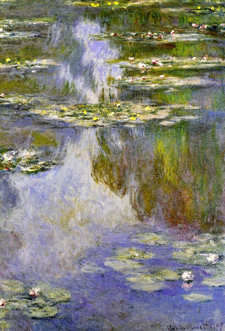 “Nymphéas” ~ Claude Monet, 1907