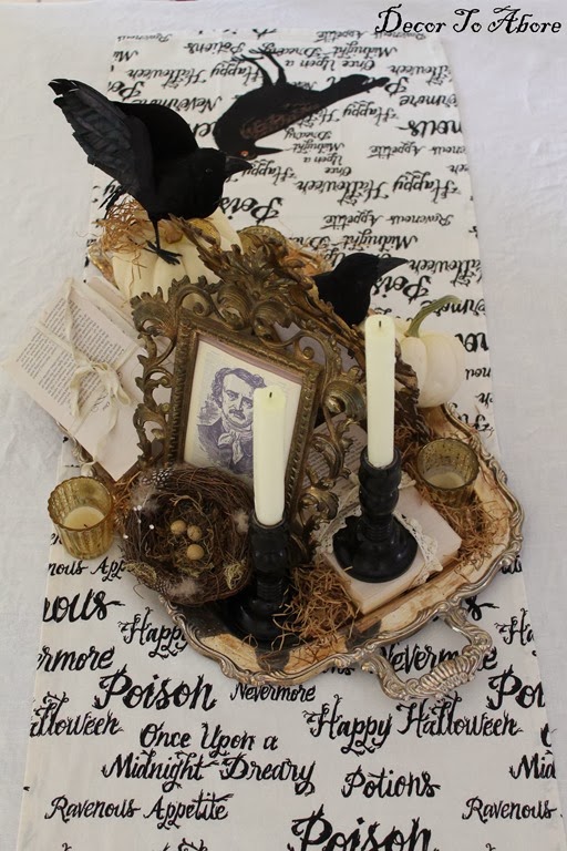 Nevermore Decor To Adore centerpiece