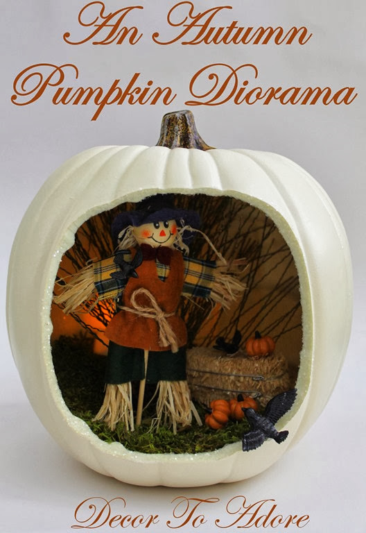 Fun Fall Craft A Pumpkin Diorama