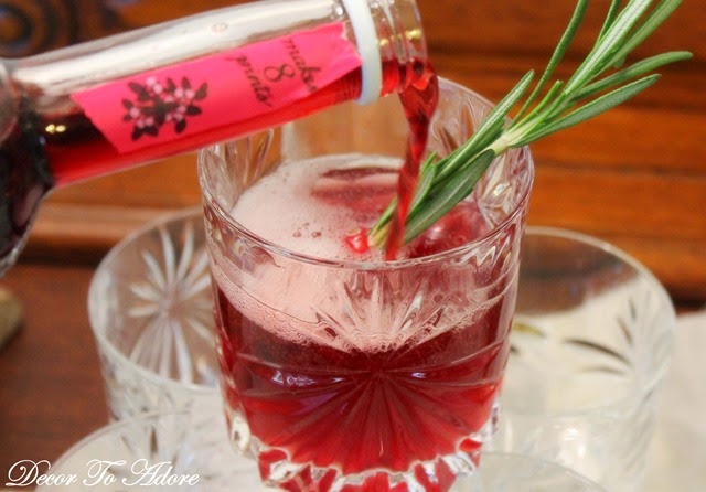 Cranberry cordial