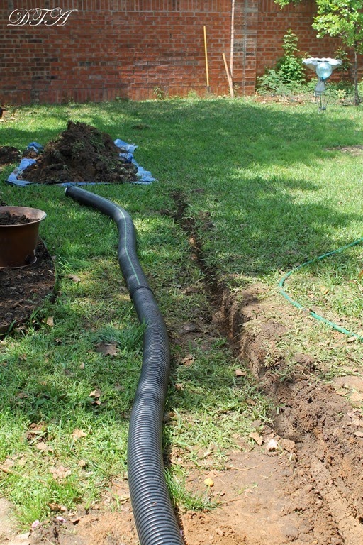 French drain 112