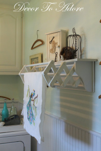 An Inexpensive Drying Rack for the Laundry Room
