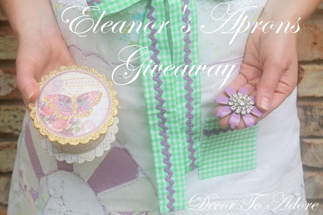 Celebrating the Last of Eleanor’s Aprons With a Giveaway