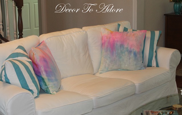 DTA Watercolor Pillows