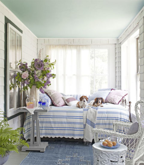 A Daybed in the Sunroom