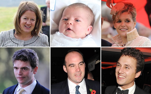 Princess Charlotte's godparents