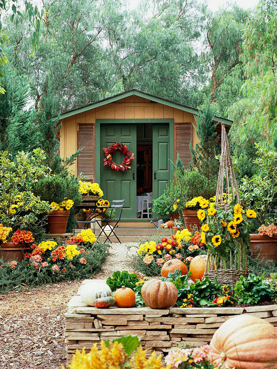 fall shed