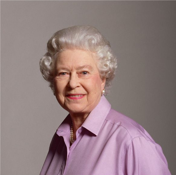 The Queen on her 80th birthday by Lord Snowden. 