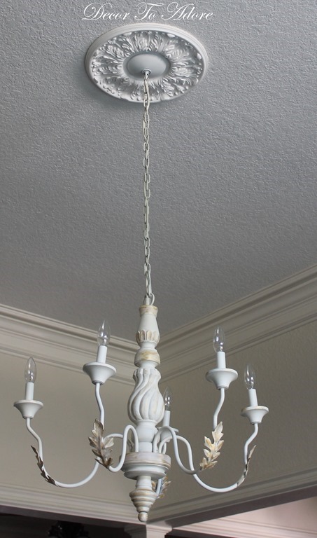 Updating a chandelier