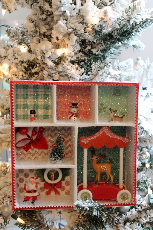 The Last of the Vintage Christmas Shadow Boxes