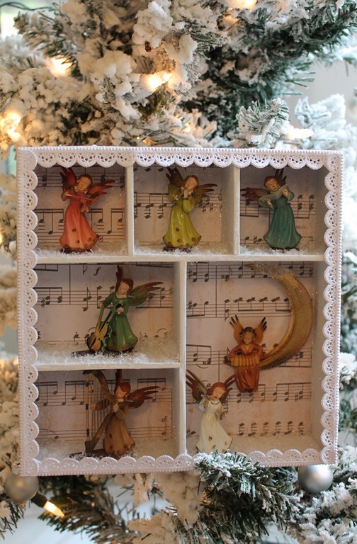 The Last of the Vintage Christmas Shadow Boxes