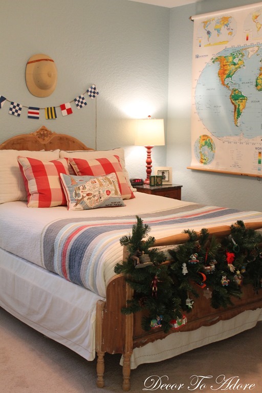 Holiday Home Tour 2015 Sweet Guys bedroom