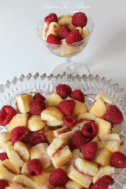 Easy Raspberry Orange Trifle