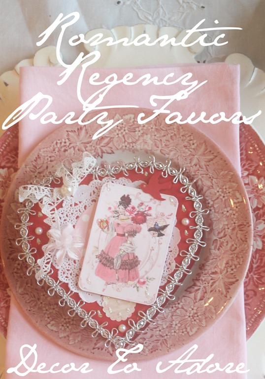 Romantic Regency Valentine Favors