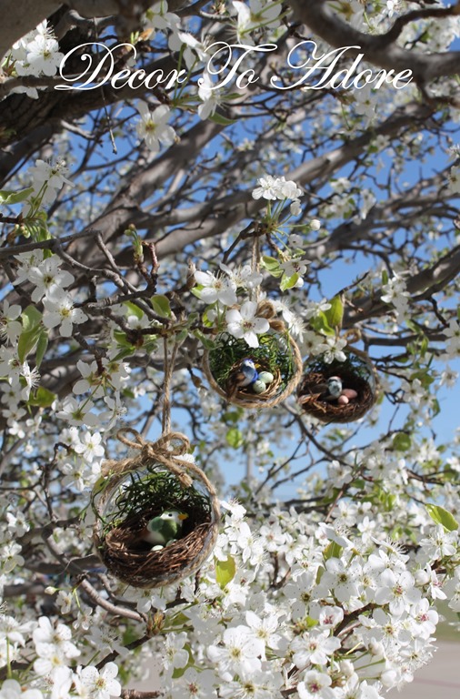 DIY My Nest is Best Spring Ornament