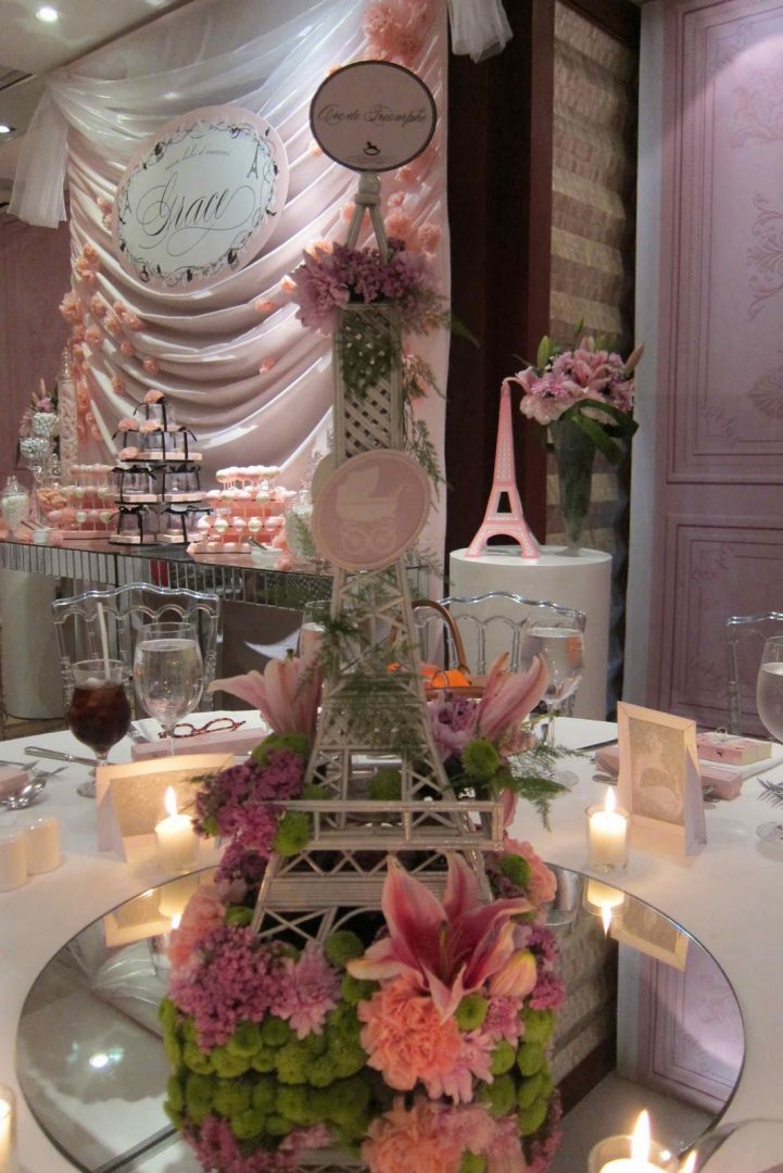 Sweet Thoughts and An Eiffel Tower of Flowers