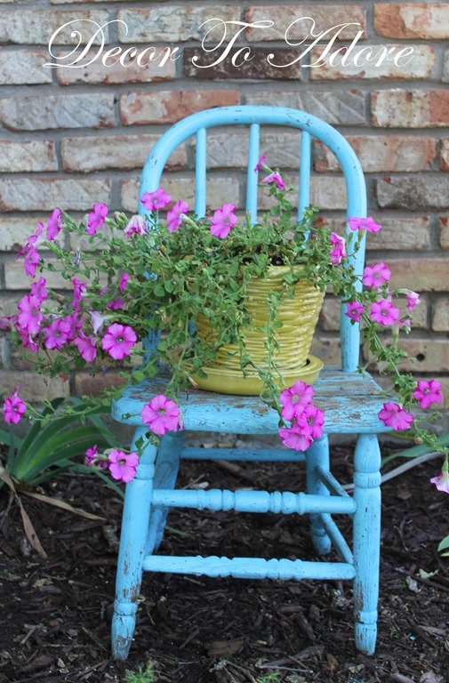 chair in the garden