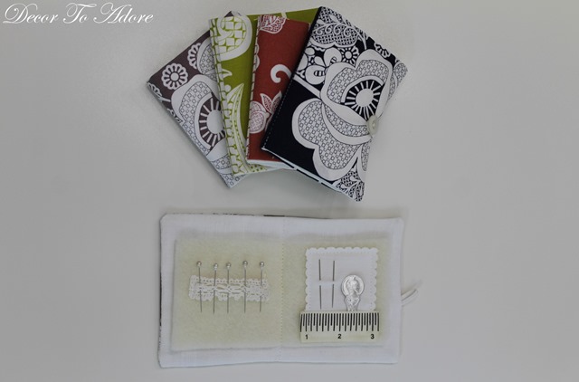 Simply Eclectic Fabric Needle Books