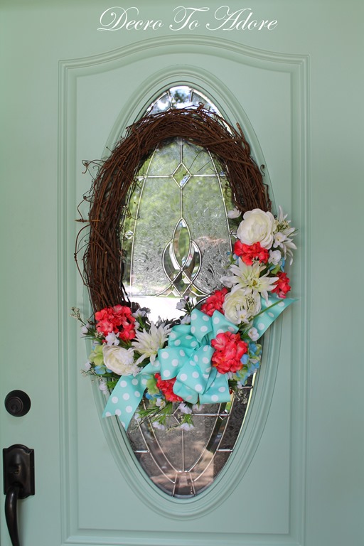 A Polka Dot Wreath