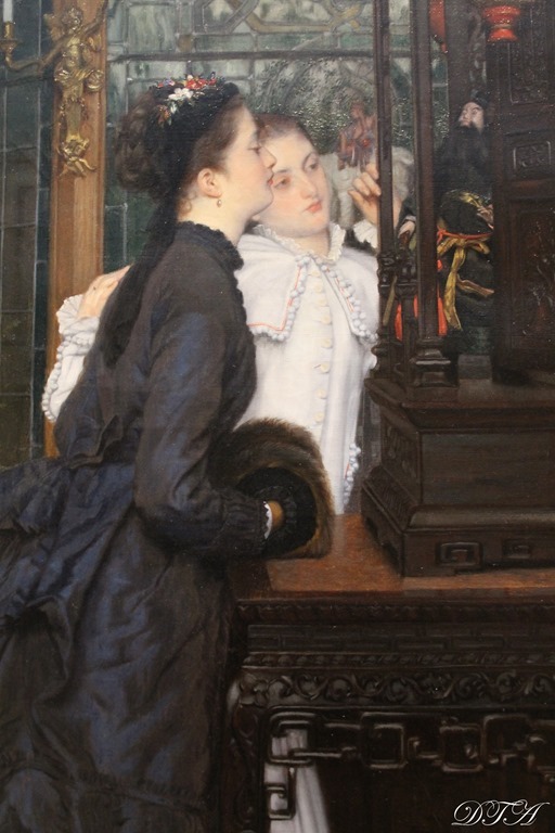 Young Ladies Admiring Japanese Objects James Tissot, c. 1869. 