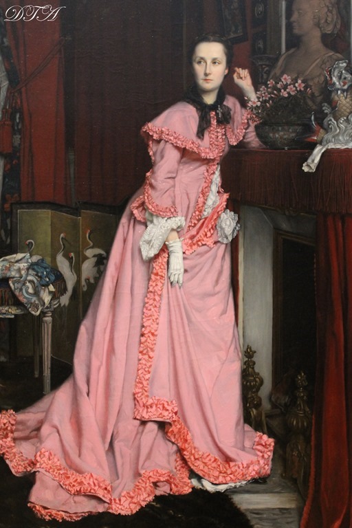 “Portrait of the Marquise de Miramon, née, Thérèse Feuillant”, Jacques Joseph Tissot, c. 1866.