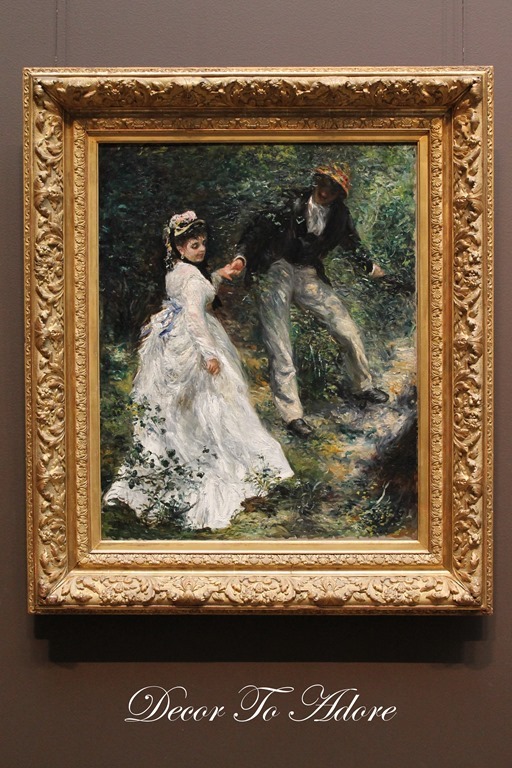 La Promenade, c. 1870 by Renoir