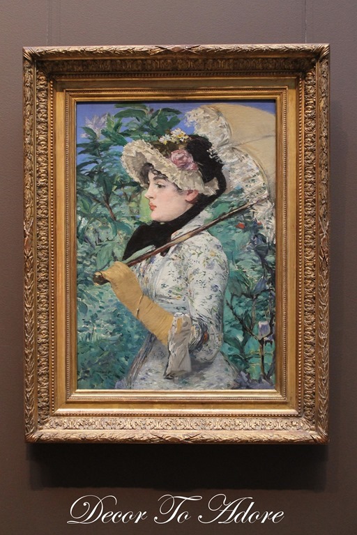 Jeanne (Spring), Édouard Manet, c. 1881.