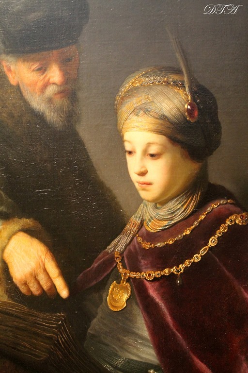 A Young Scholar and His Tutor, c. 1629-30 in the workshop of Rembrandt