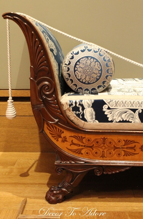 Italian daybed was created by Gabriele Capello in 1842