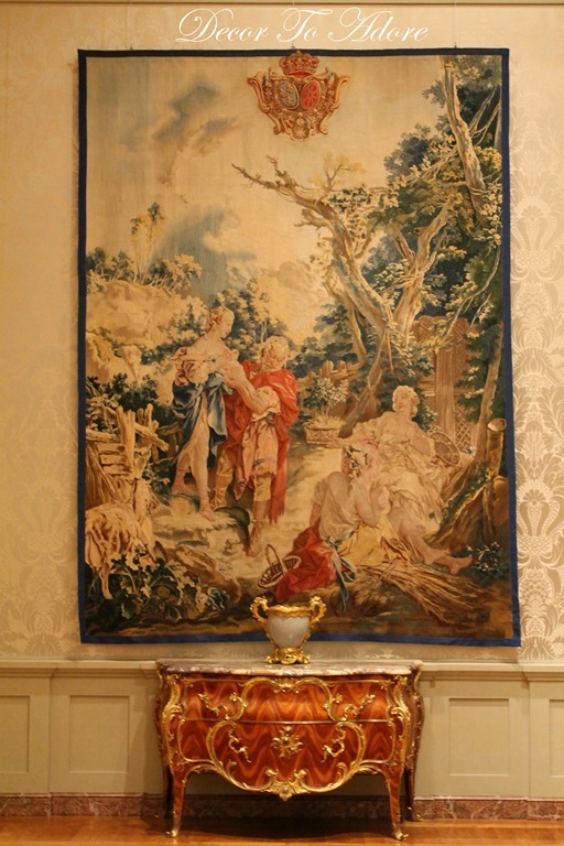 Beauvais tapestry circa 1750
