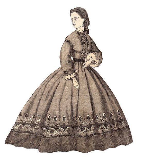 1867 Godey lady 