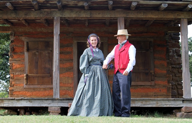 Becoming Laura Ingalls Wilder laughing