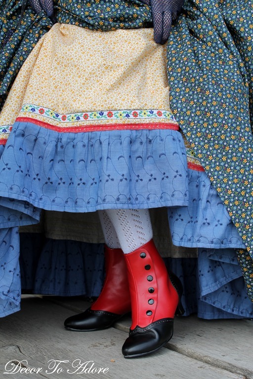 Becoming Laura Prairie Patchwork Petticoat