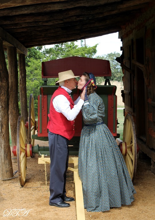 Becoming Laura Ingalls Wilder kissy