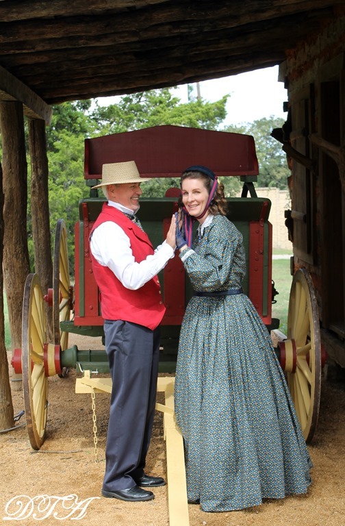 Becoming Laura Ingalls Wilder happy joking